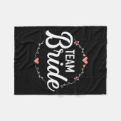 Mannen Team Bruid Hen Party Jga Performance Fleece Deken (Voorkant (Horizontaal))