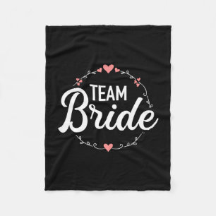Mannen team bruid hen party jga uitvoering fleece deken