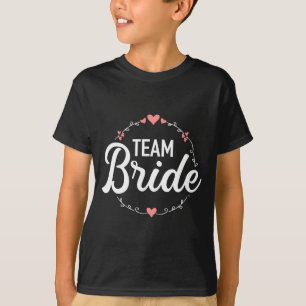 Mannen team bruid vrijgezellenfeest jga uitvoering t-shirt