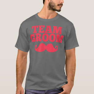 Mannen Team BruidegomMannen Bachelor Verlovingsfee T-shirt