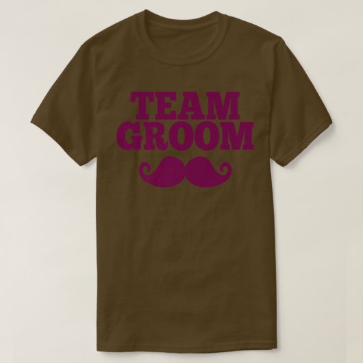 Mannen Team BruidegomMannen Bachelor Verlovingsfee T-shirt (Design voorkant)
