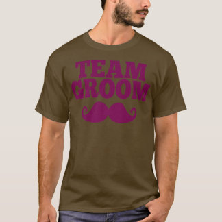 Mannen Team BruidegomMannen Bachelor Verlovingsfee T-shirt