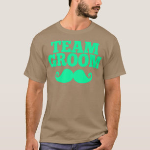 Mannen TEAM GROOM - Mannen Bachelor Verlovingsfees T-shirt