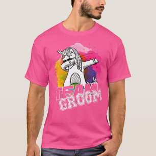 Mannen TEAM GROOMMannenen Bachelor Verlovingsfeest T-shirt