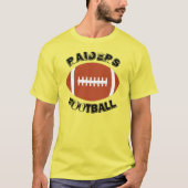 Mannen  Team Name Football T-shirt (Voorkant)