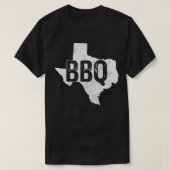 Mannen Teas BBQ Grilling Chef State Map Teas Barbe T-shirt (Design voorkant)
