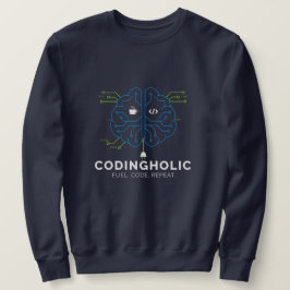 Mannen Tech Brain Circuit Coderingsgrafiek Voor Co Trui