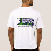 Mannen Tech Dual Front/Back-Logo, Logo onderaan T-shirt (Achterkant)