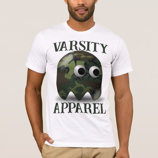 Mannen Tee Shirt (Voorkant)