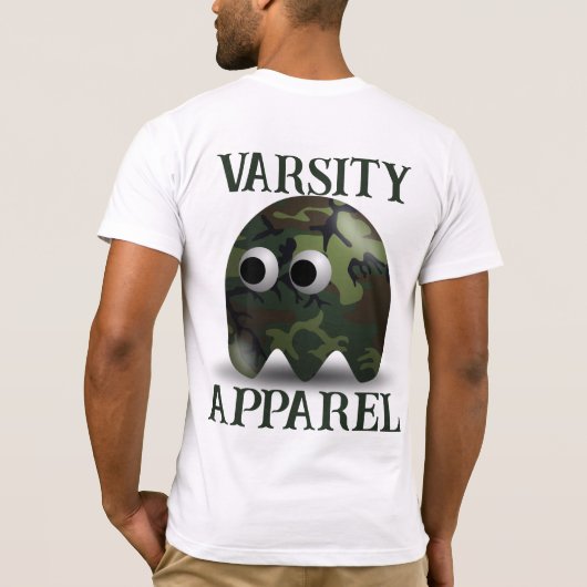 Mannen Tee Shirt (Achterkant)