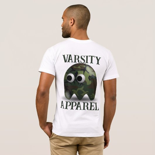 Mannen Tee Shirt (Achterkant volledig)