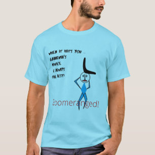 Mannen Tee Shirt Boomeranged