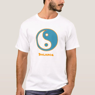Mannen Tee Shirt - Yin & Yang