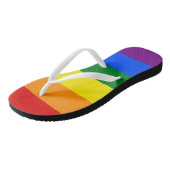 Mannen Teenslippers - Pride kleuren (Schuin)
