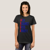 Mannen tegen Greg Abbott Vintage T-shirt (Voorkant volledig)