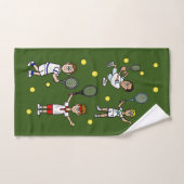 Mannen Tennis-handdoek Handdoek (Handdoek)