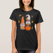 Mannen Thanksgiving Gnomies Shirten, Gnoome Herfst T-shirt (Voorkant)