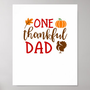 Mannen Thanksgiving matching familie Turkije Shirt Poster