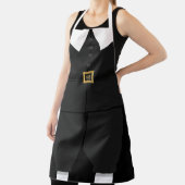 Mannen Thanksgiving Pilgrim Outfit Costume Schort (Insitu)