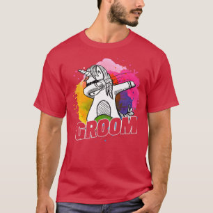 Mannen THE GROOMMen Bachelor Verlovingsfeest Party T-shirt
