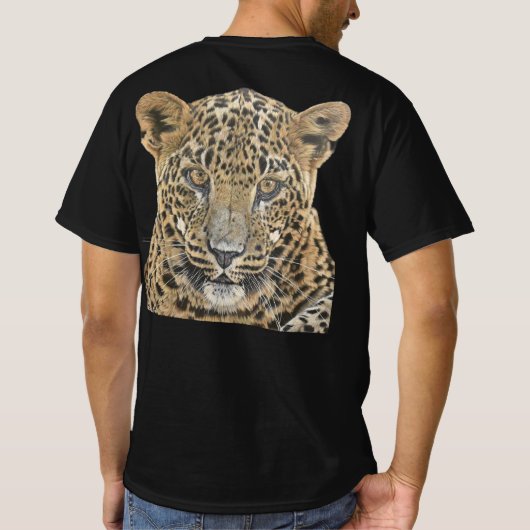 Mannen Tiger T-shirt (Achterkant)