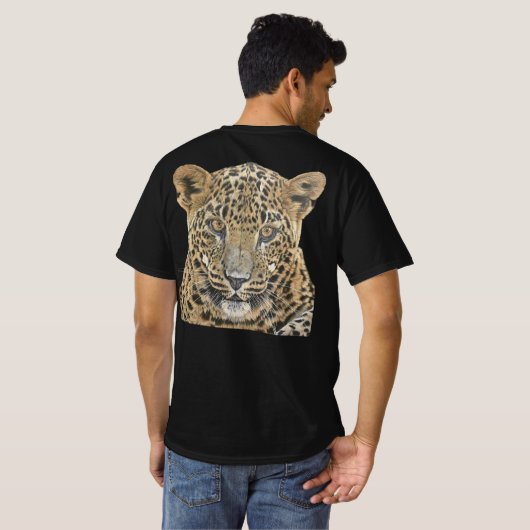 Mannen Tiger T-shirt (Achterkant volledig)