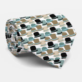 Mannen Tiled Pet Designer Stropdas (Opgerold)