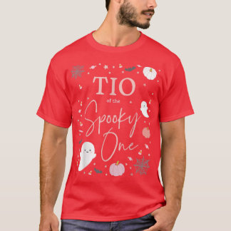 Mannen Tio van de Spooky One Girl First Birthday P T-shirt