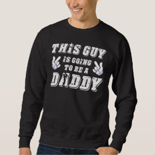 Mannen Toekomstige Papa Papa Papa Poppa Newborn Ba Trui
