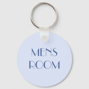 Mannen toilet sleutelhanger