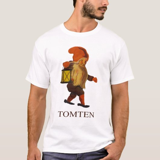 Mannen Tomten T-shirt (Voorkant)