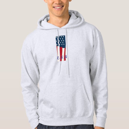 Mannen toont Country Pride Sweatshirt (Voorkant)