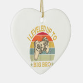 Mannen tot Big Brother EST 2022 bevorderd Keramisch Ornament (Rechts)