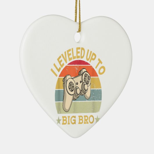 Mannen tot Big Brother EST 2022 bevorderd Keramisch Ornament (Rechts)