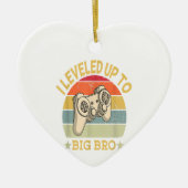 Mannen tot Big Brother EST 2022 bevorderd Keramisch Ornament (Voorkant)