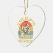 Mannen tot Big Brother EST 2022 bevorderd Keramisch Ornament (Links)