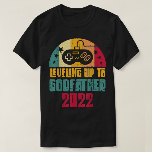 Mannen tot Godfather 2022-spelcontroller T-shirt (Design voorkant)