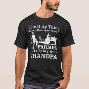 Mannen tractor Farmer  Style Farmer opa F T-shirt