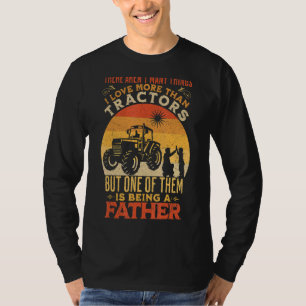 Mannen  tractor Farmer Vaderdag 2022 T-shirt