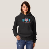 Mannen Trans Boy Gezegde TransIdentity Transgender Hoodie (Voorkant volledig)