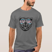 Mannen Trans Papa Beer Papa Papa Papa Proud pap Al T-shirt (Voorkant)