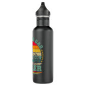 Mannen  trekman vader zoals een gewone vader Tract Waterfles (Rechts)