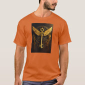 Mannen trendy logo T-shirt (Voorkant)
