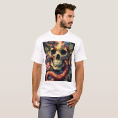 Mannen trendy T-shirt (Voorkant volledig)