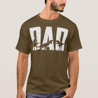 Mannen Trex Pap Dinosaur Lover Cool Mannen vet T-shirt