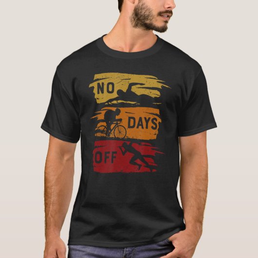 Mannen Triathlon 5 T-shirt (Voorkant)