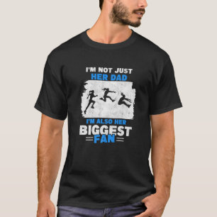 Mannen triple Jump Track en Field Dad of Lo T-shirt