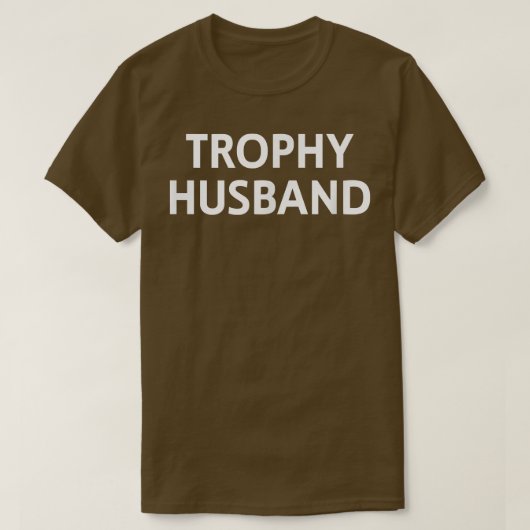 Mannen Trophy Man T-shirt (Design voorkant)