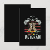 Mannen trots zoon van een Viëtvinnse vaderdag RSVP Kaartje (Voorkant / Achterkant)