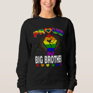 Mannen trotse Big Brother Rainbow LGBT Gay Pride M Trui